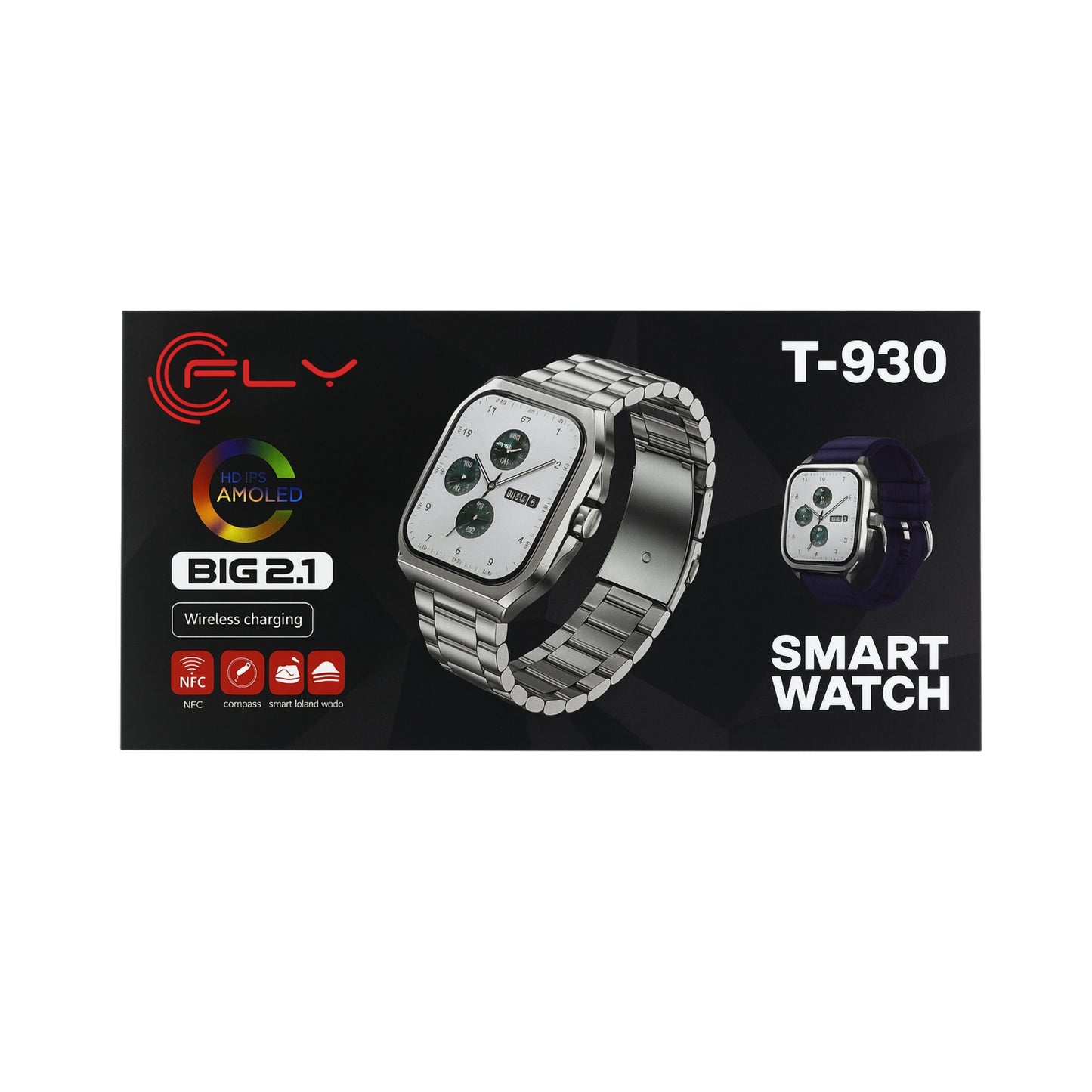 Smartwatch T-930 BIG 2.1