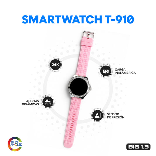 Smartwatch T-910 BIG 1.3